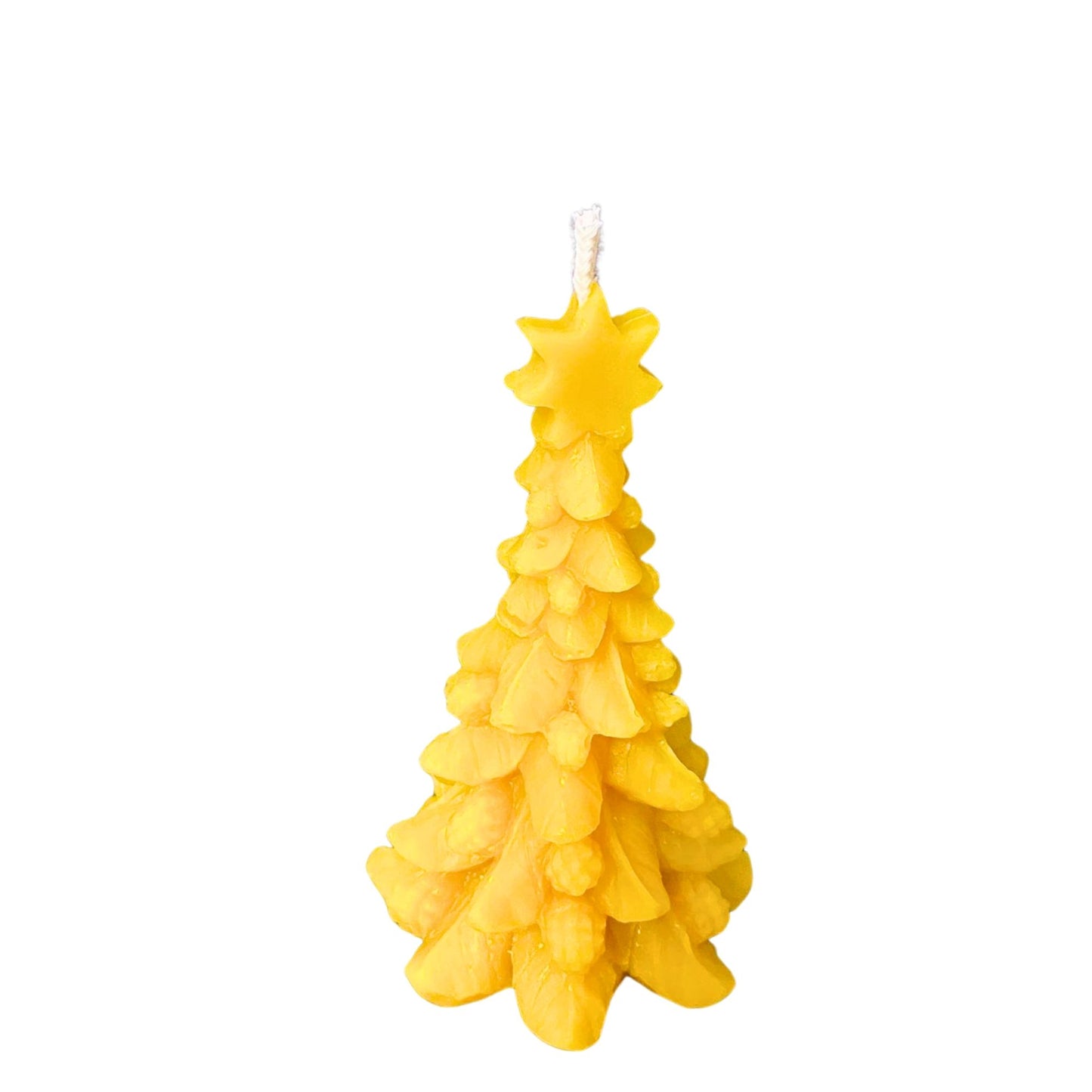 Tannenbaumkerze mit Weihnachtsstern