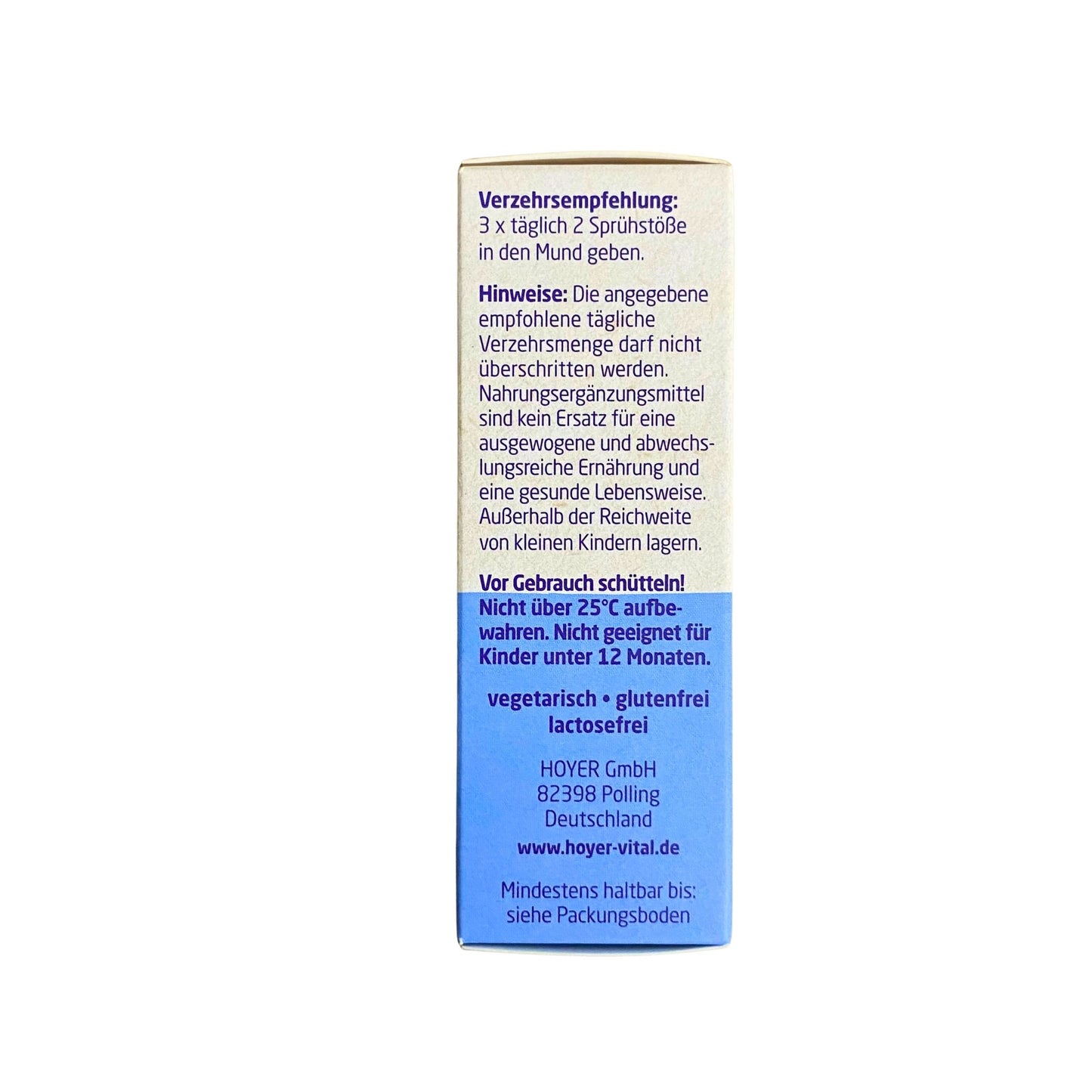 Manuka Propolis Spray – Bio, alkoholfrei, 20 ml