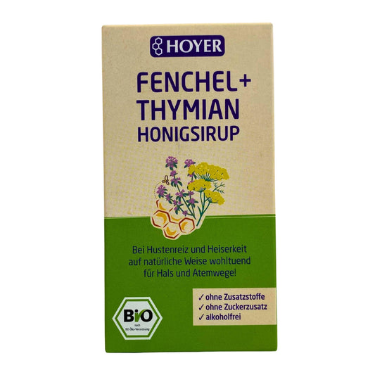 Fenchel-Thymian Honigsirup – 250 g
