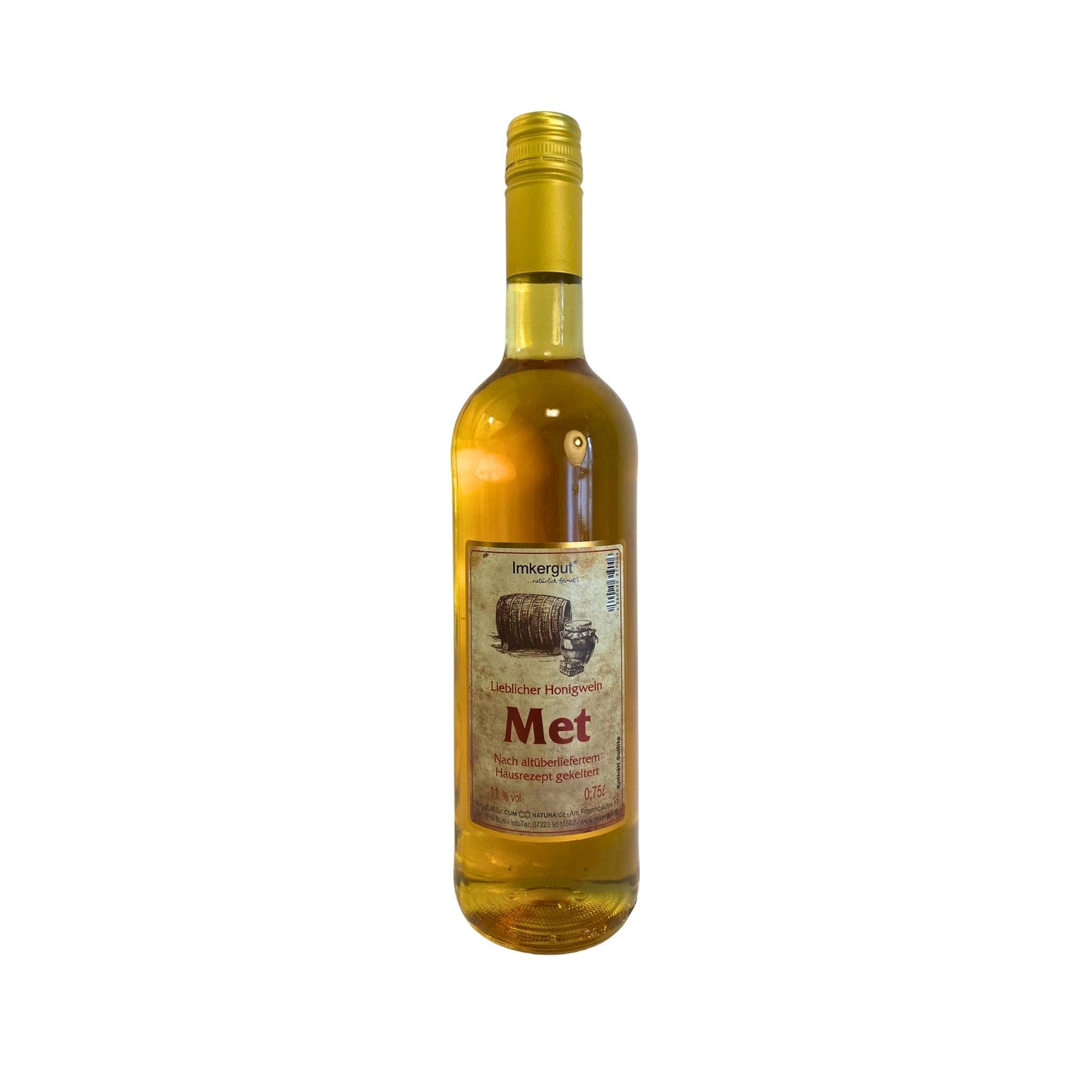 Met – lieblich (schlanke Flasche, 0,75 l)