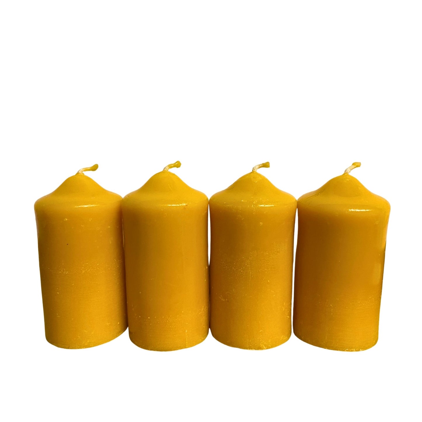 Glanz Bienenwachskerzen - 4er Set