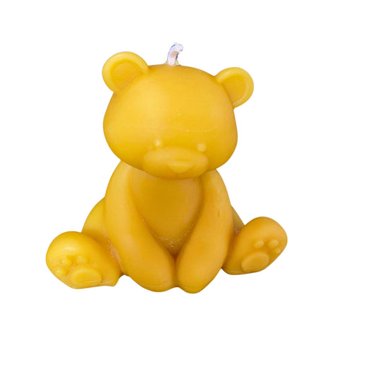 Teddykerze - zuckersüßer Kerzenschein