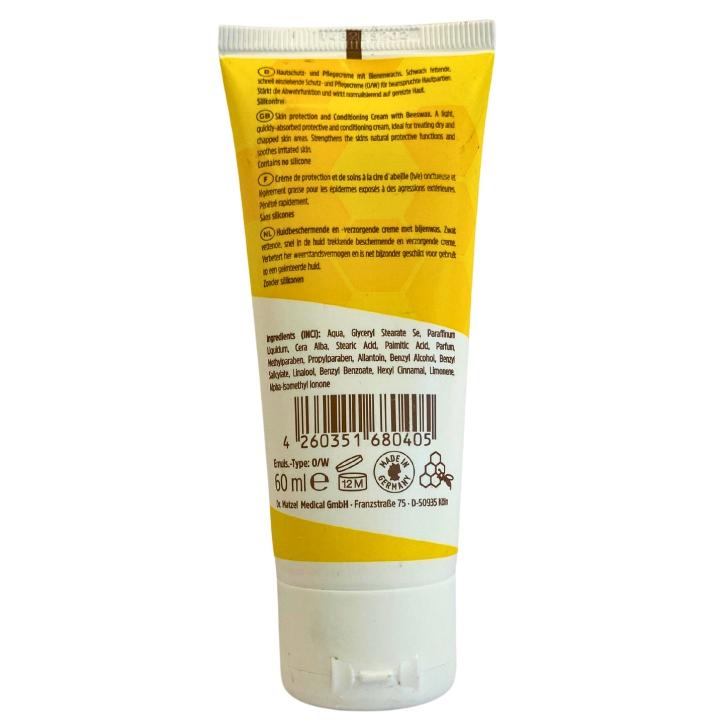 Lindesa Hautschutzcreme mit Bienenwachs – 60 ml