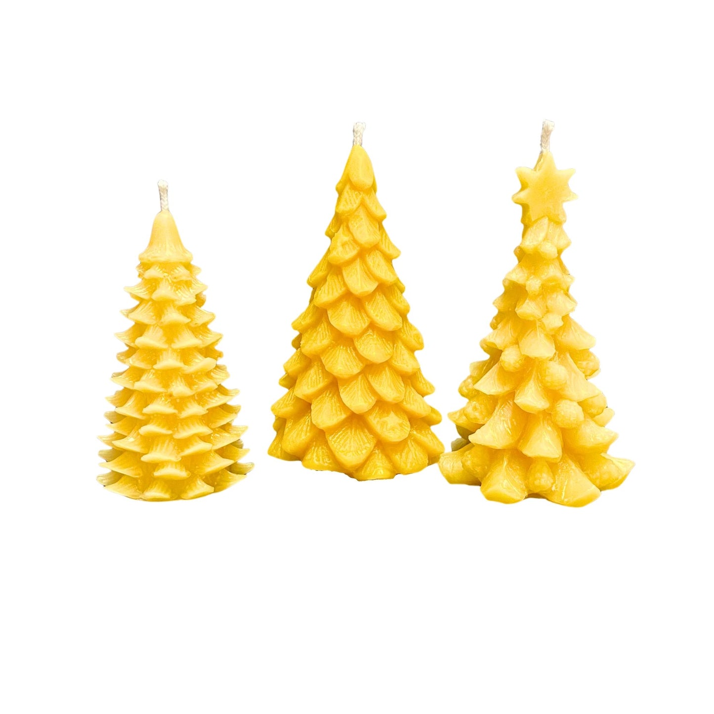 Tannenbaumkerzen - im 3er Set
